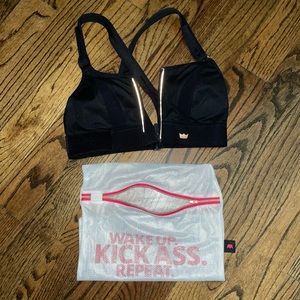 SHEFIT Black Sports Bra